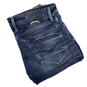 Killer Jeans Mens 34x30 (Fits 36x30) Blue Lt. Indigo Slim Fit 9045 Stretch Denim